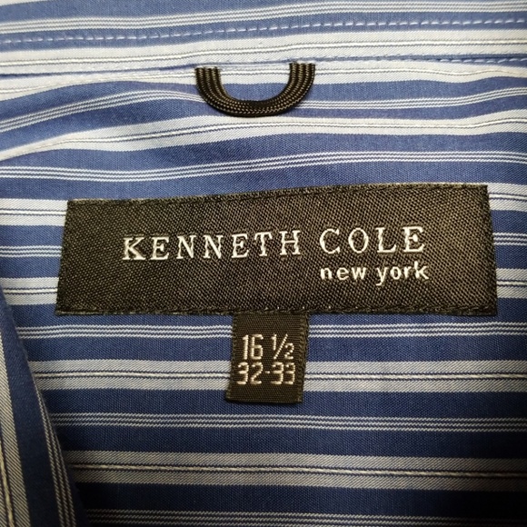 Kenneth Cole Dress Shirt 16 1/2 x 32-33 - Picture 2 of 3